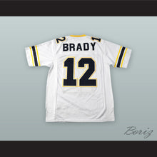 Load image into Gallery viewer, Tom Brady 12 Junipero Serra Padres High School White Football Jersey