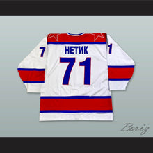 Load image into Gallery viewer, Tomas Netik 71 HC CSKA Moscow White Hockey Jersey