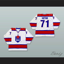 Load image into Gallery viewer, Tomas Netik 71 HC CSKA Moscow White Hockey Jersey