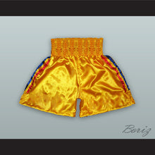 Load image into Gallery viewer, Tommy &#39;The Hitman&#39; Hearns Yellow Boxing Shorts