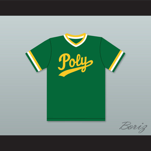 Tony Gwynn 19 Long Beach Polytechnic High School Jackrabbits Green Baseball Jersey 1