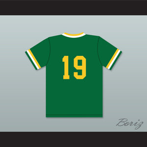 Tony Gwynn 19 Long Beach Polytechnic High School Jackrabbits Green Baseball Jersey 1