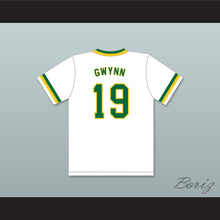 Load image into Gallery viewer, Tony Gwynn 19 Long Beach Polytechnic High School Jackrabbits White Baseball Jersey 2