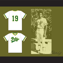 Load image into Gallery viewer, Tony Gwynn 19 Long Beach Polytechnic High School Jackrabbits White Baseball Jersey 1