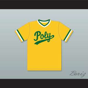 Tony Gwynn 19 Long Beach Polytechnic High School Jackrabbits Yellow Baseball Jersey 1