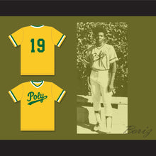 Load image into Gallery viewer, Tony Gwynn 19 Long Beach Polytechnic High School Jackrabbits Yellow Baseball Jersey 1
