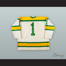 Load image into Gallery viewer, Tony Piroski 1 Toledo Goaldiggers White Hockey Jersey
