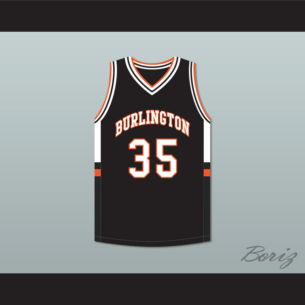 Tony Romo 35 Burlington High School Black Basketball Jersey