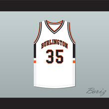 Load image into Gallery viewer, Tony Romo 35 Burlington High School Demons White Basketball Jersey