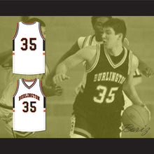 Load image into Gallery viewer, Tony Romo 35 Burlington High School Demons White Basketball Jersey