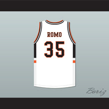 Load image into Gallery viewer, Tony Romo 35 Burlington High School White Basketball Jersey with Patch