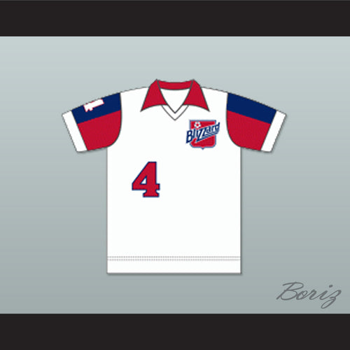 Toronto Blizzard White Football Soccer Jersey