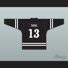 Load image into Gallery viewer, Torso 13 Cenobites Black Hockey Jersey Hellraiser Series