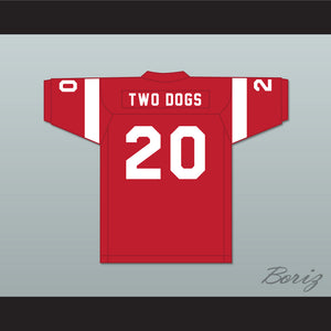 Tracy Two Dogs 20 Renegades Red Football Jersey The Slaughter Rule
