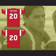 Load image into Gallery viewer, Tracy Two Dogs 20 Renegades Red Football Jersey The Slaughter Rule