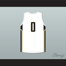 Load image into Gallery viewer, Trevor Keels 0 Paul VI Catholic High School Panthers White Basketball Jersey 1
