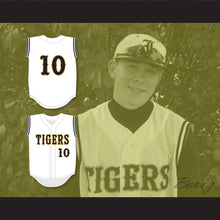 Load image into Gallery viewer, Trevor Story 10 Irving High School Tigers White Baseball Jersey 1