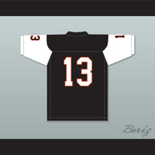 Load image into Gallery viewer, Treylon Burks 13 Warren High School Lumberjacks Black Football Jersey 1