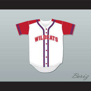 Troy Bolton 14 East High School Wildcats Baseball Jersey Design 1