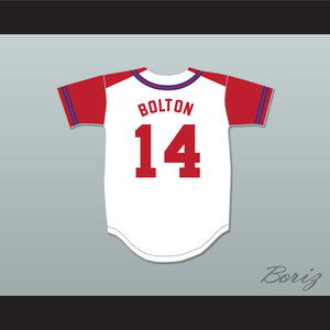 Troy Bolton 14 East High School Wildcats Baseball Jersey Design 1