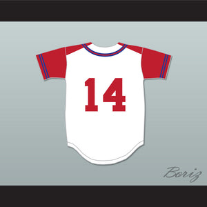 Troy Bolton 14 East High School Wildcats Baseball Jersey