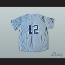 Load image into Gallery viewer, Tucson Padres 12 Gray Button Down Baseball Jersey