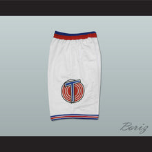 Load image into Gallery viewer, Michael Jordan Space Jam Tune Squad White Basketball Shorts
