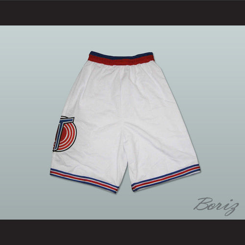 Michael Jordan Space Jam Tune Squad White Basketball Shorts