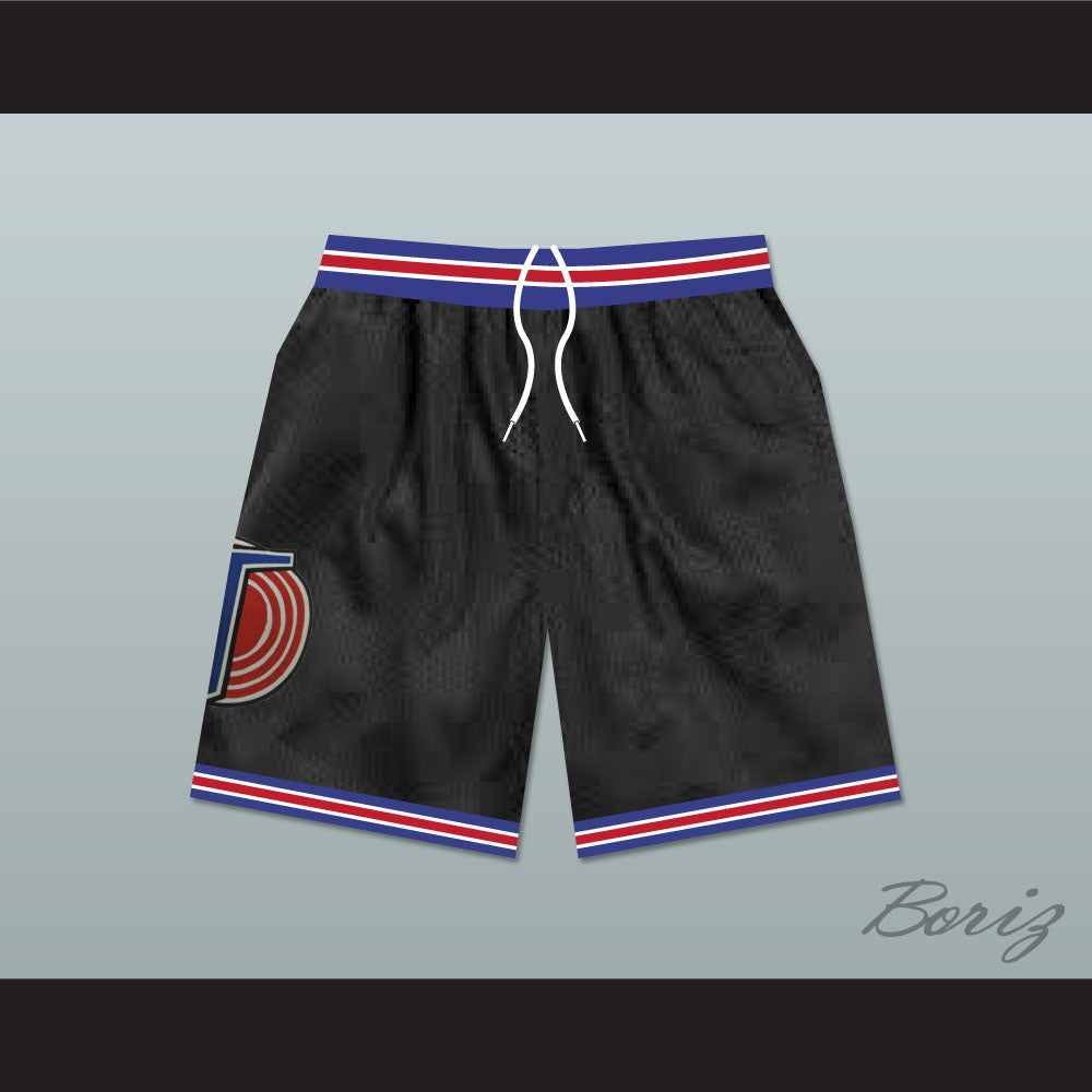 Michael Jordan Space Jam Tune Squad Black Basketball Shorts