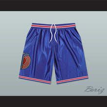Load image into Gallery viewer, Michael Jordan Space Jam Tune Squad Blue Basketball Shorts