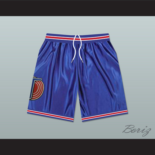 Michael Jordan Space Jam Tune Squad Blue Basketball Shorts