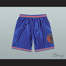 Load image into Gallery viewer, Michael Jordan Space Jam Tune Squad Blue Basketball Shorts
