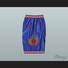 Load image into Gallery viewer, Michael Jordan Space Jam Tune Squad Blue Basketball Shorts
