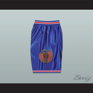 Michael Jordan Space Jam Tune Squad Blue Basketball Shorts