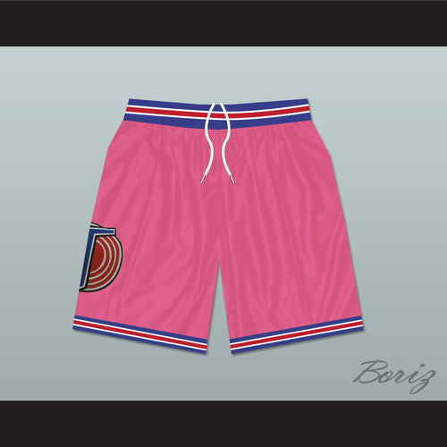 Michael Jordan Space Jam Tune Squad Pink Basketball Shorts
