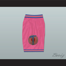 Load image into Gallery viewer, Michael Jordan Space Jam Tune Squad Pink Basketball Shorts