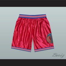 Load image into Gallery viewer, Michael Jordan Space Jam Tune Squad Red Basketball Shorts