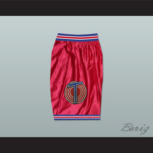 Michael Jordan Space Jam Tune Squad Red Basketball Shorts