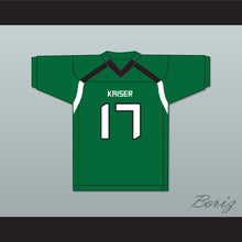 Load image into Gallery viewer, Tyler Allgeier 17 Henry J. Kaiser High School Cats Green Football Jersey 2