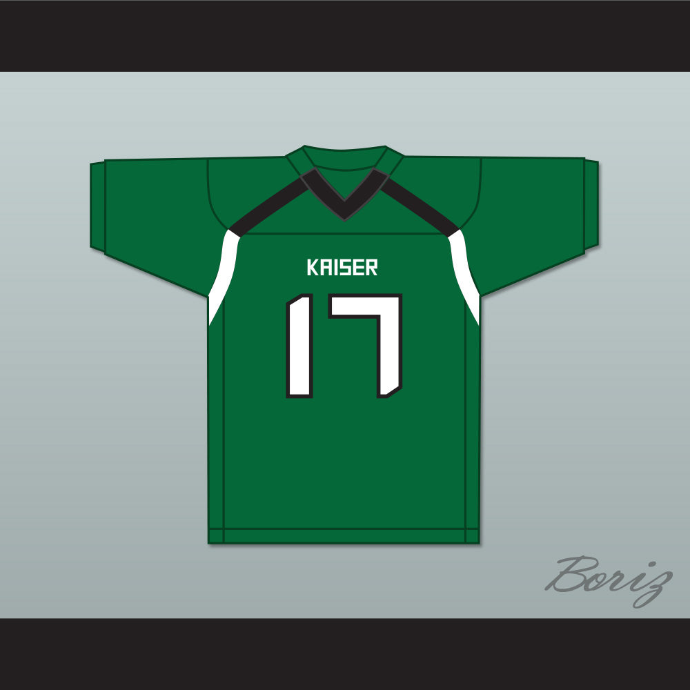 Tyler Allgeier 17 Henry J. Kaiser High School Cats Green Football Jersey 2