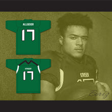 Load image into Gallery viewer, Tyler Allgeier 17 Henry J. Kaiser High School Cats Green Football Jersey 2