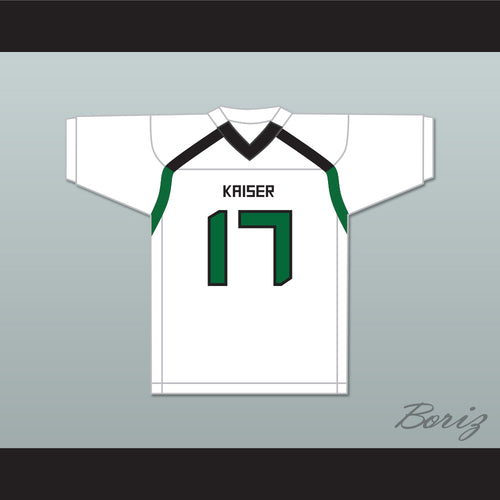 Tyler Allgeier 17 Henry J. Kaiser High School Cats White Football Jersey 2