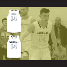 Load image into Gallery viewer, Tyler Herro 14 Whitnall High School Falcons White Basketball Jersey