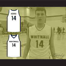 Load image into Gallery viewer, Tyler Herro Whitnall High School Falcons White Basketball Jersey 2