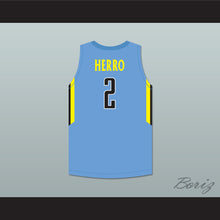Load image into Gallery viewer, Tyler Herro 2 Playground Elite AAU Light Blue Basketball Jersey with Patch