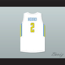 Load image into Gallery viewer, Tyler Herro 2 Playground Elite AAU White Basketball Jersey