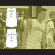 Load image into Gallery viewer, Tyler Herro 2 Playground Elite AAU White Basketball Jersey