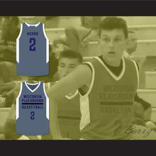 Load image into Gallery viewer, Tyler Herro 2 Wisconsin Playground Basketball Dark Gray Basketball Jersey