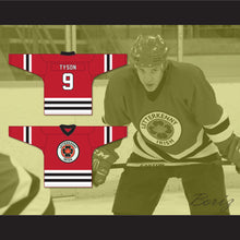 Load image into Gallery viewer, Tyson 9 Letterkenny Irish Red Hockey Jersey