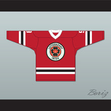 Load image into Gallery viewer, Tyson 9 Letterkenny Irish Red Alternate Hockey Jersey